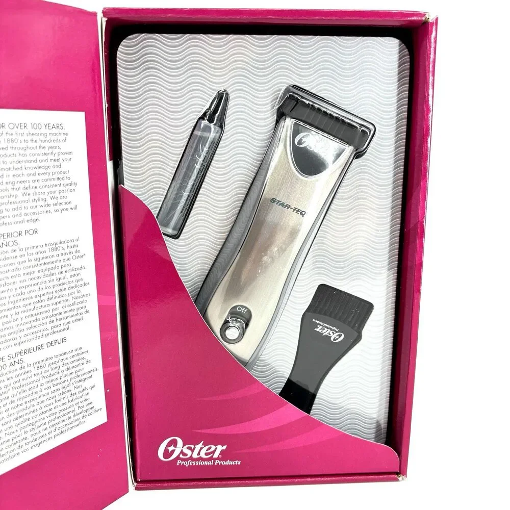 Oster Professional Star-Teq Detachable Blade Clipper DUAL Speed #76066-010 NIB